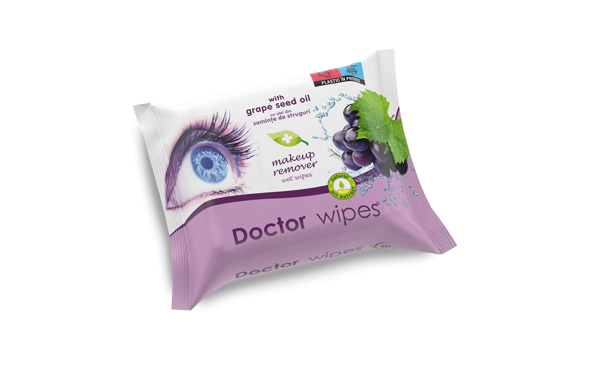 Dr. Wipes Demachiante - Servetele umede fara capac