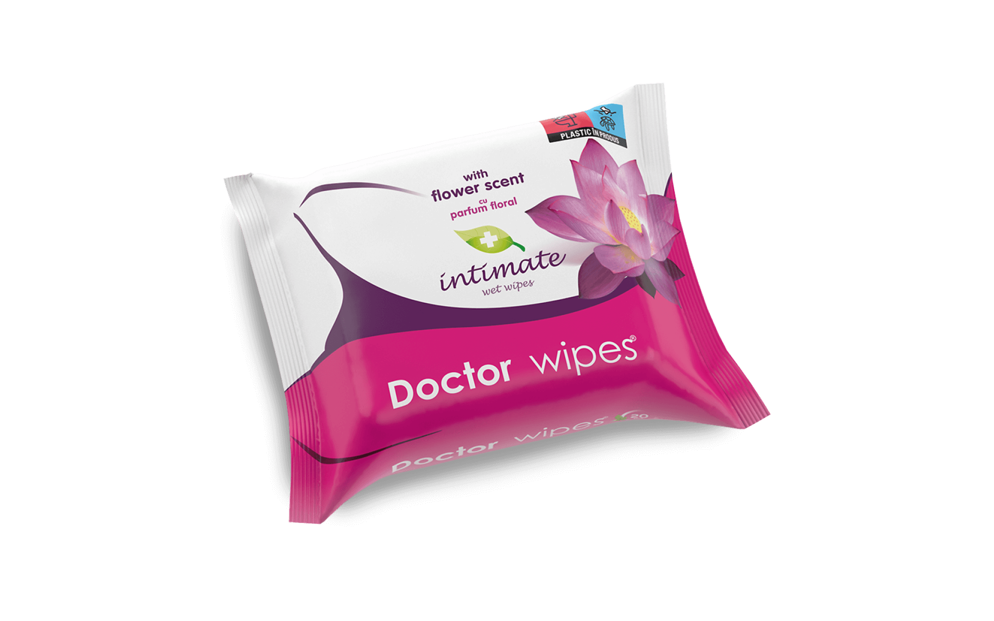 Dr. Wipes Intime 20 buc - Servetele umede fara capac